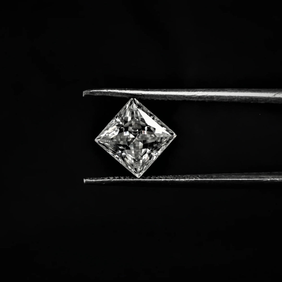 1 Carat Princess Moissanite Stone