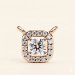 Load image into Gallery viewer, Round Halo Necklace
