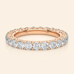 Load image into Gallery viewer, Front View Of Filigree Eternity Band
