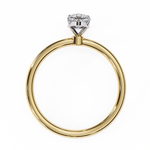 Load image into Gallery viewer, 1 Carat Marquise Moissanite Ring in Yellow Gold
