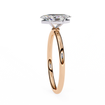 Load image into Gallery viewer, 1 Carat Marquise Moissanite Ring in Rose Gold
