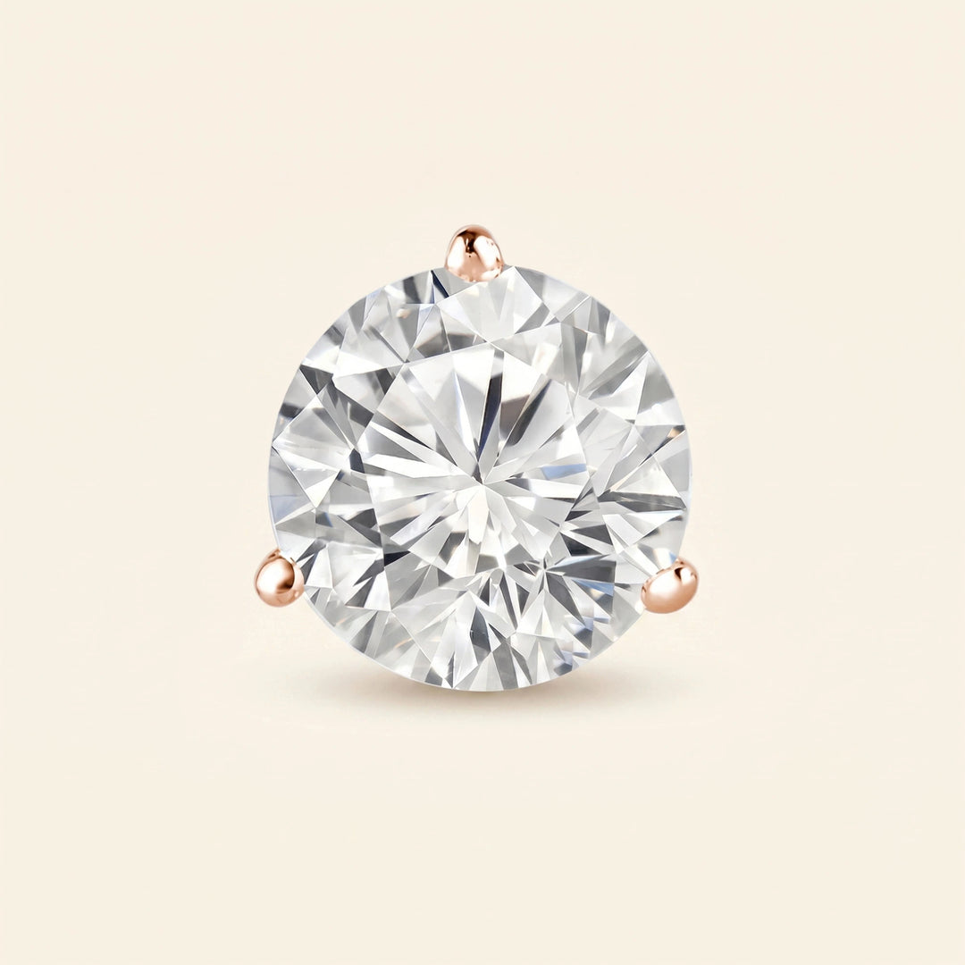 Solitaire Studs Earrings