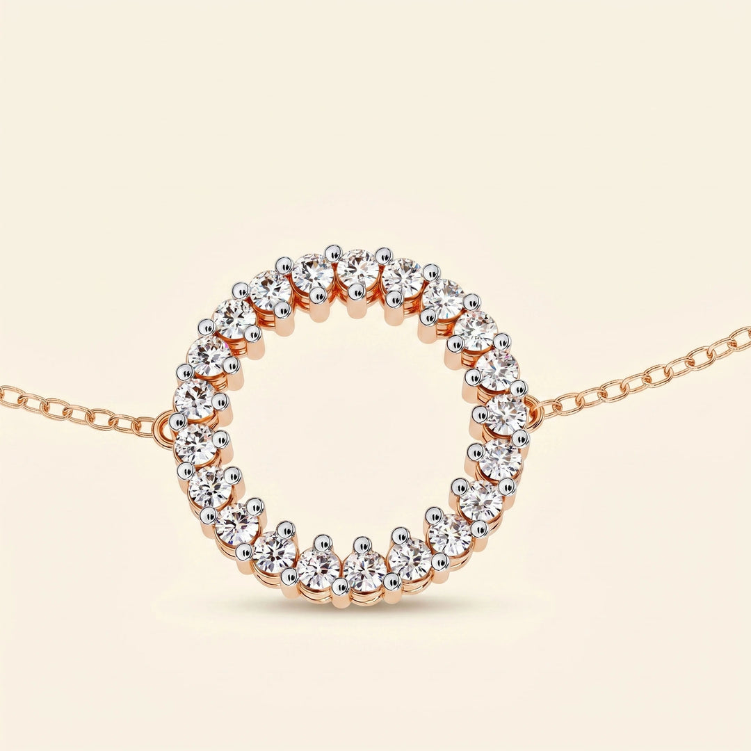 Round Open Circle Bracelet