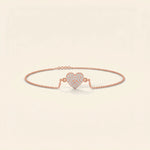Load image into Gallery viewer, Heart Station Bracelet
