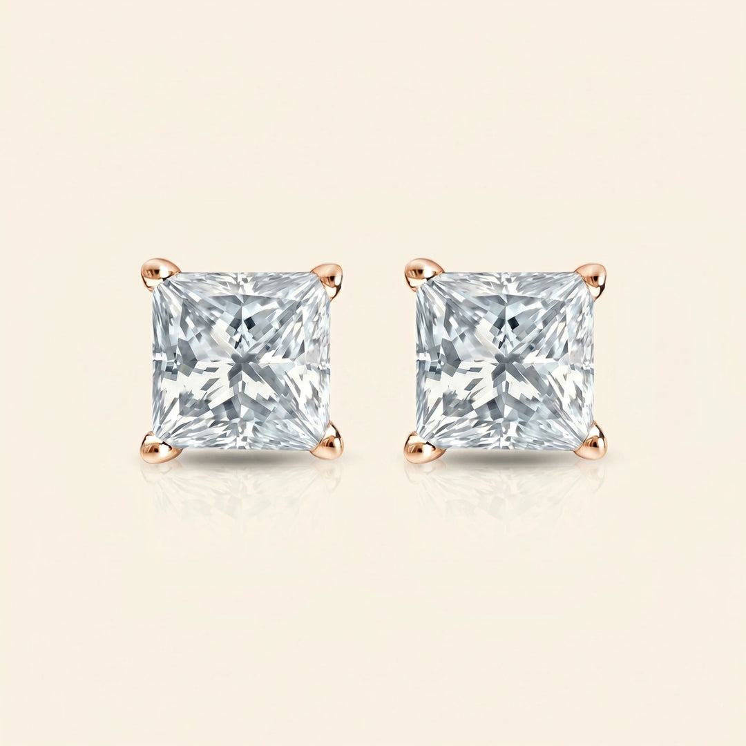 Boucles d'oreilles clous princesse