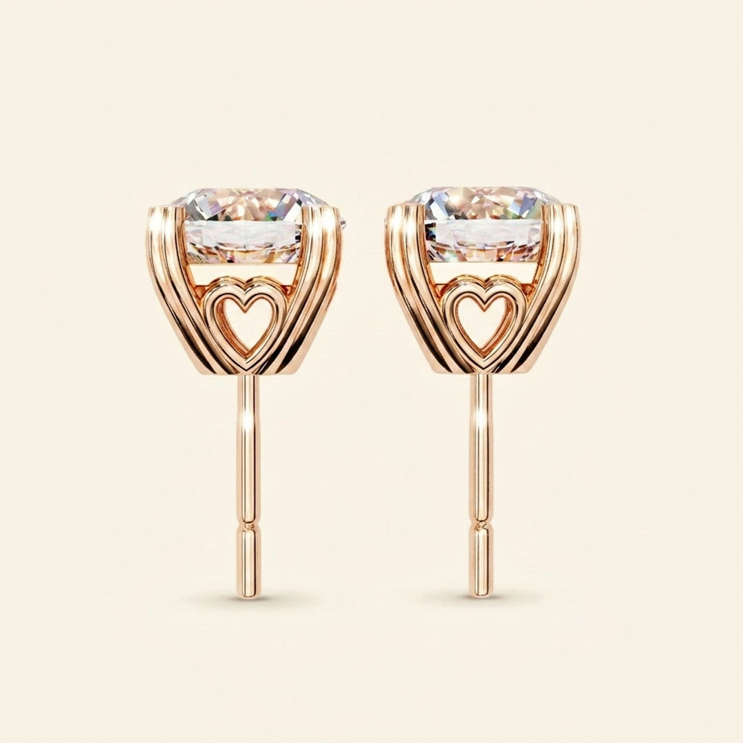 Push Back Stud Earrings