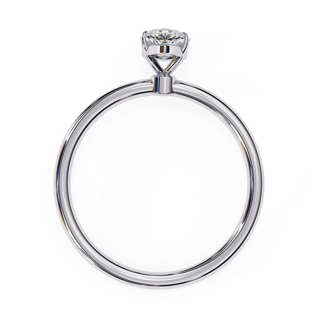 marquise solitaire ring