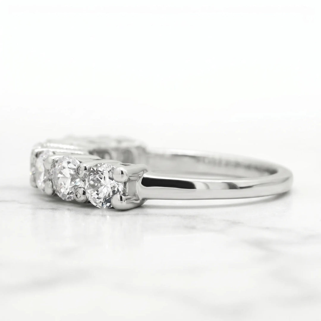 1 Ct moissanite sterling silver rings for women