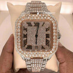 Load image into Gallery viewer, Stainless Steel Moissanite Watch
