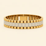 Load image into Gallery viewer, 5.50 Ct Round Cut Moissanite Hip Hop Bracelet for Men
