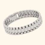 Load image into Gallery viewer, 5.50 Ct Round Cut Moissanite Hip Hop Bracelet for Men
