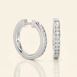 Load image into Gallery viewer, Round Hoop Earrings
