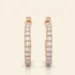 Load image into Gallery viewer, J Hoop Earrings
