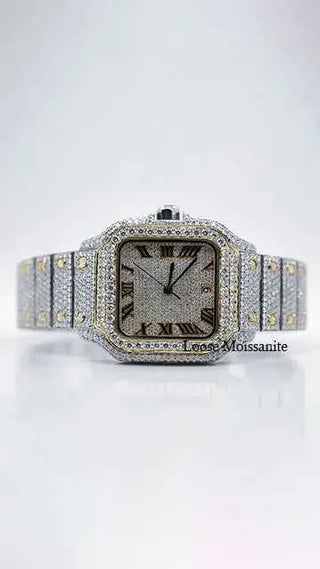 VVS Moissanite Diamond Watch