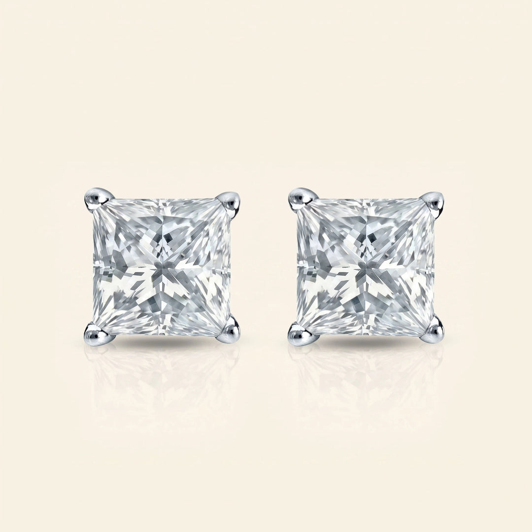 Boucles d'oreilles clous princesse