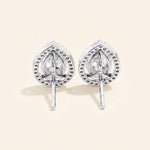 Load image into Gallery viewer, Boucles d'oreilles clous halo poire
