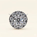 Load image into Gallery viewer, Prong Set Cluster Necklace
