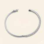 Load image into Gallery viewer, Pear Shape Bangle Bracelet
