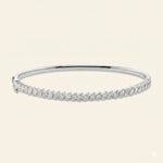Load image into Gallery viewer, Pear Shape Bangle Bracelet
