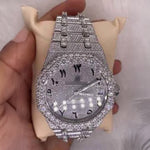 Load image into Gallery viewer, Close Up View Of High Quality Moissanite Watch
