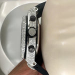 Load image into Gallery viewer, Side View Of Bust-Down-Rubber-Band-Moissanite-Watch
