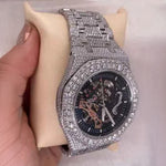Load image into Gallery viewer, Side View Of Cheap Moissanite Watch
