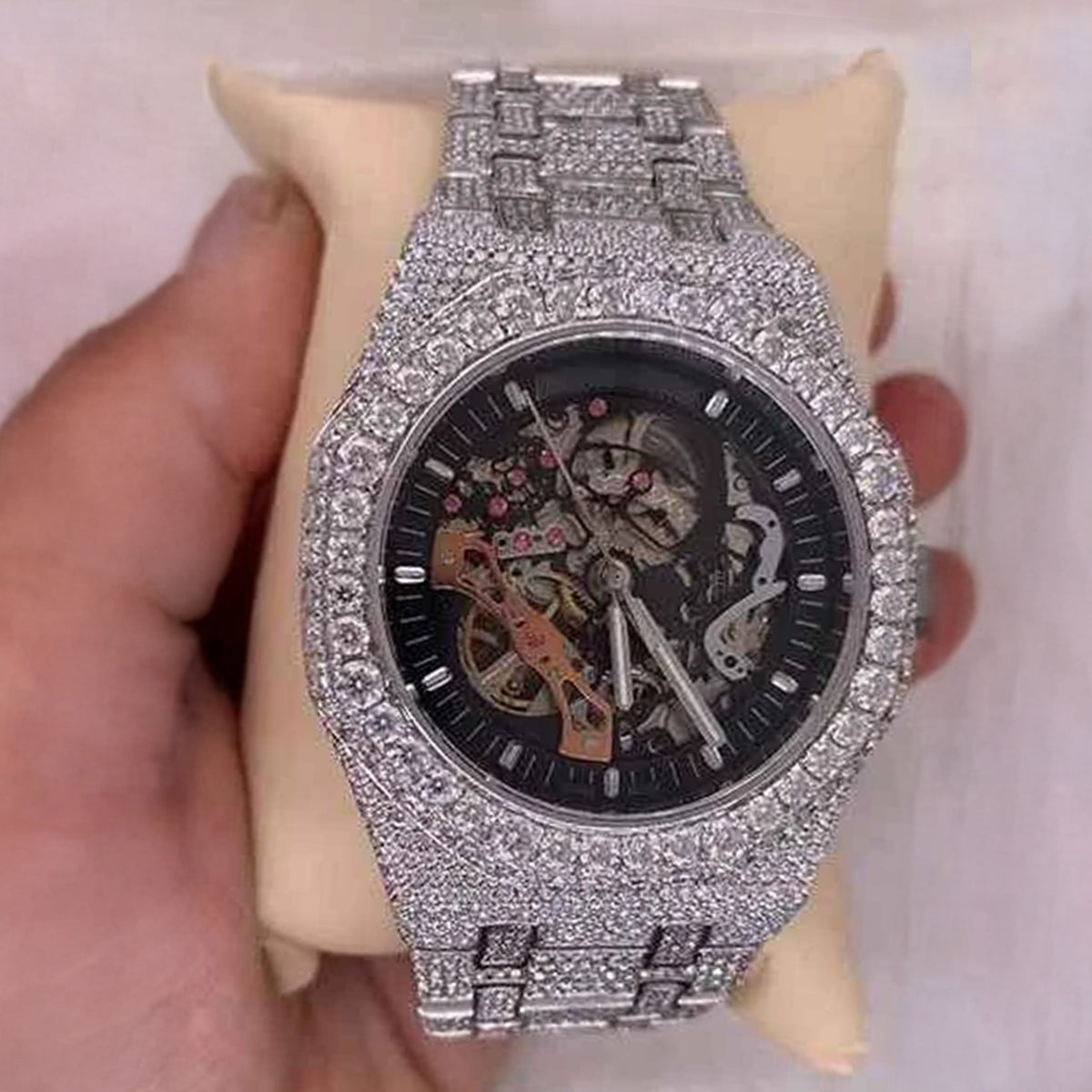 Cheap moissanite watch