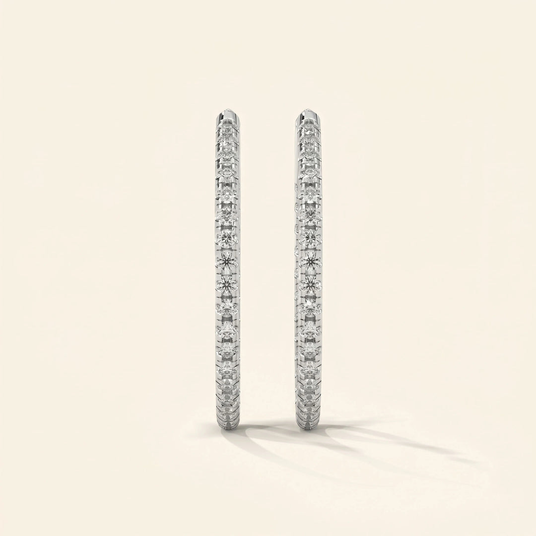 Hoop Clip On Earrings
