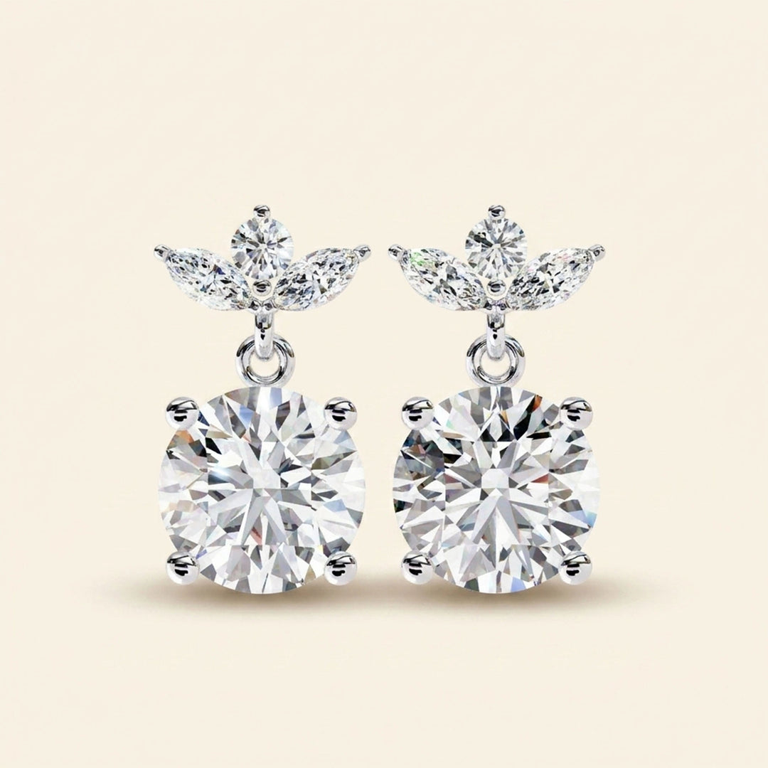 Floral Drop Earrings