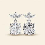Load image into Gallery viewer, Floral Drop Earrings
