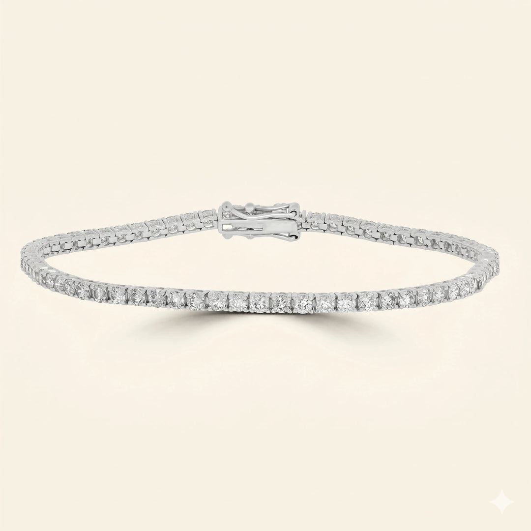 Prong Set Tennis Bracelet