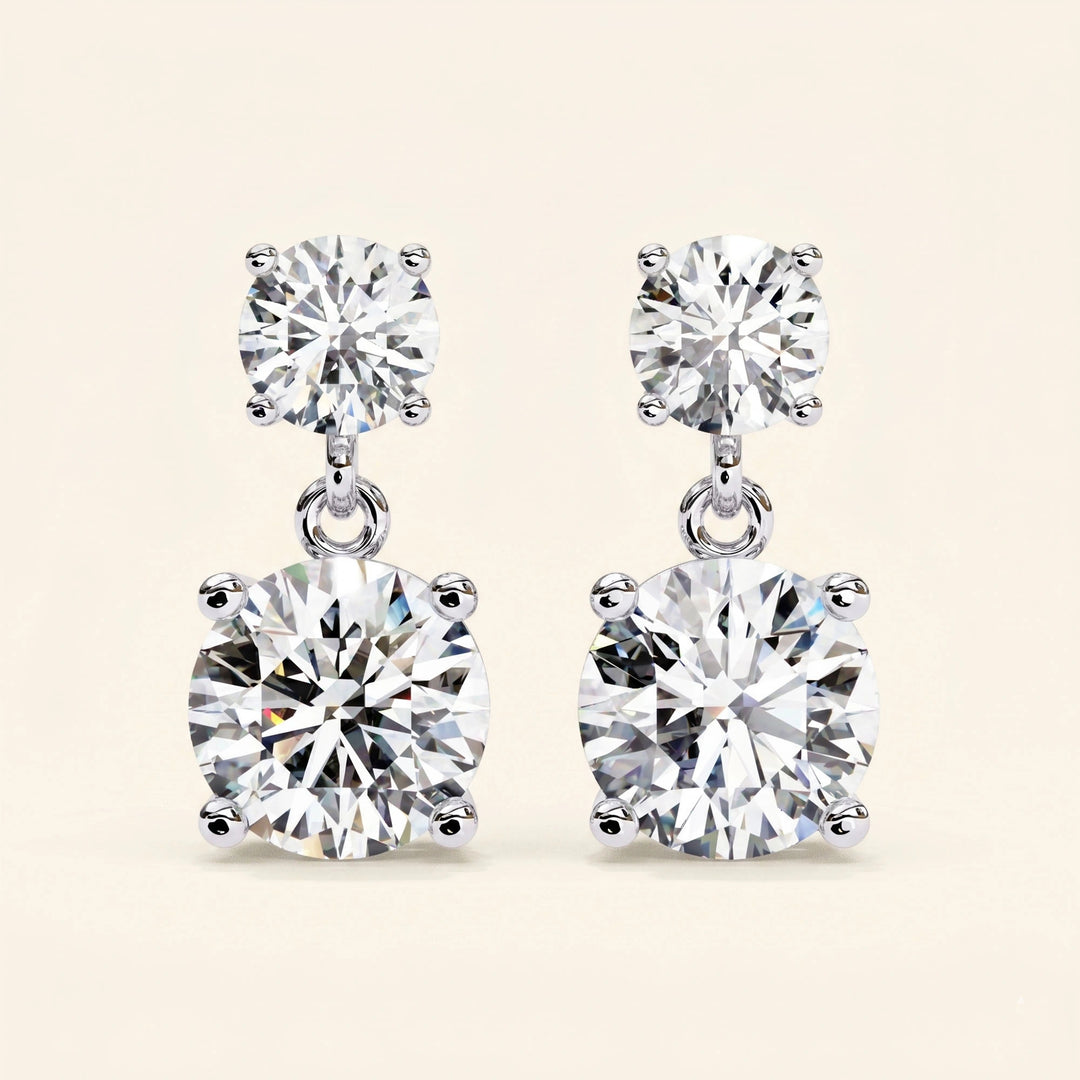 Two Stone Earrings