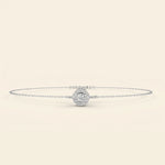 Load image into Gallery viewer, Round Halo Bracelet
