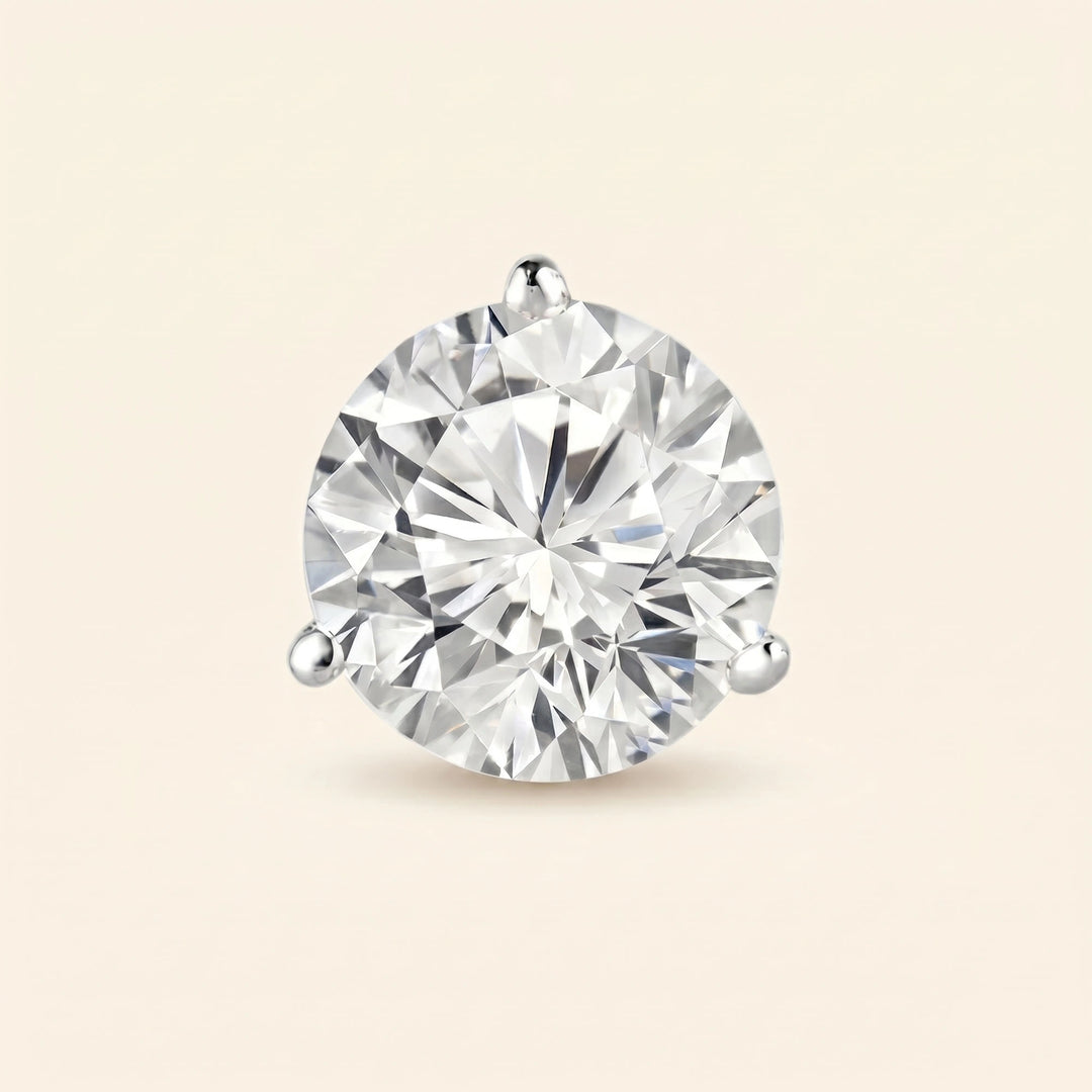 Solitaire Studs Earrings