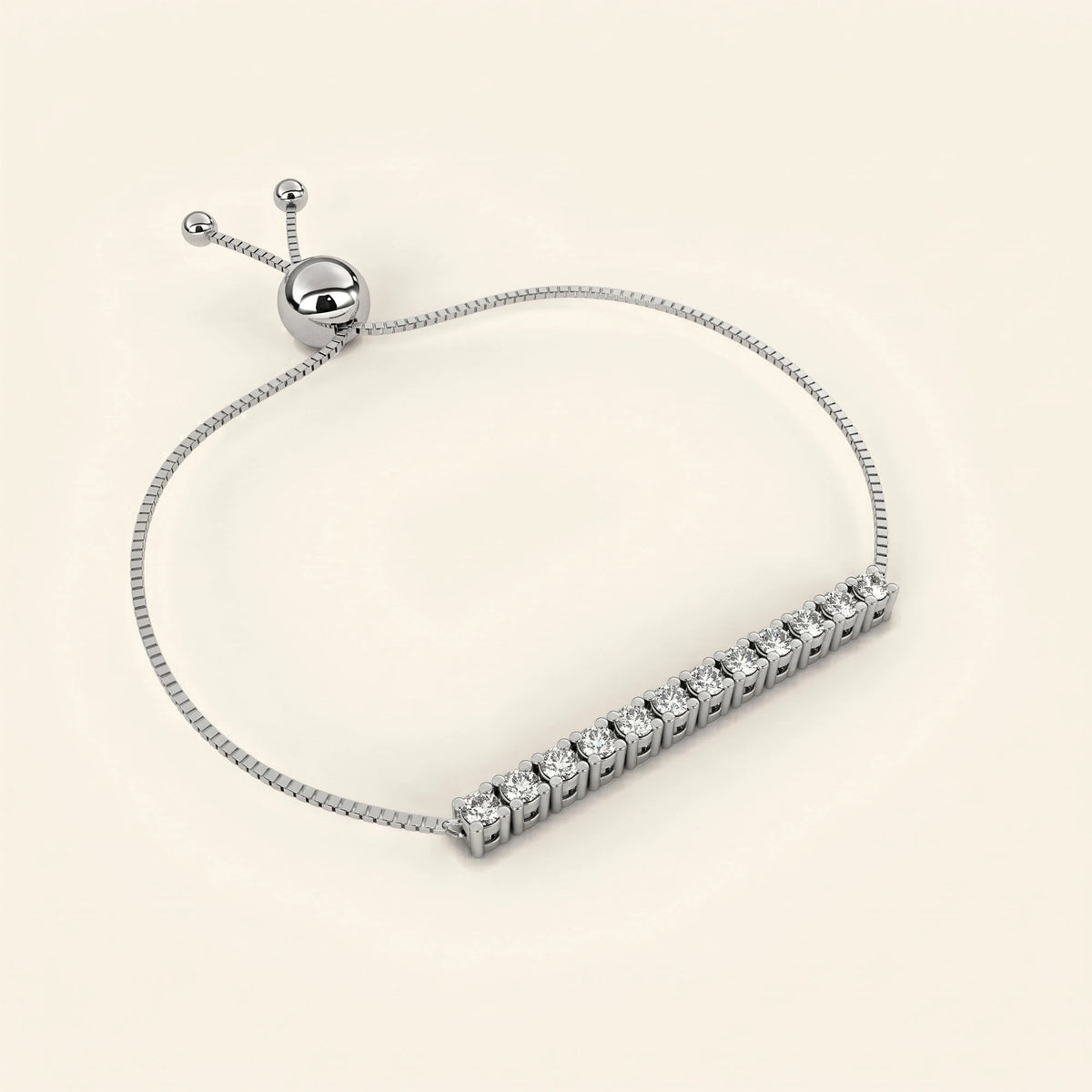 Bar slider bracelet