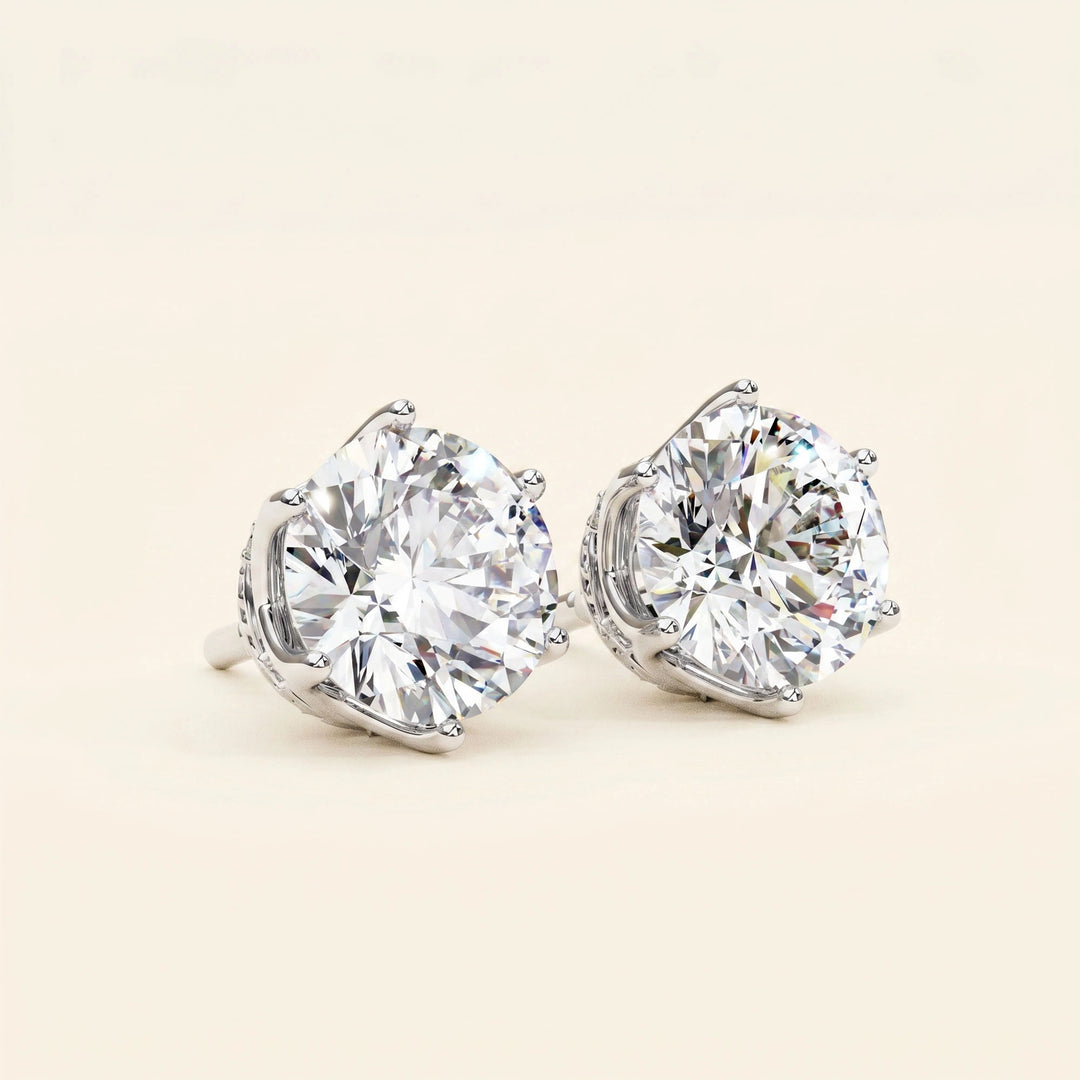 Tiara Stud Earrings