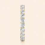 Load image into Gallery viewer, Side View Of Filigree Eternity Band
