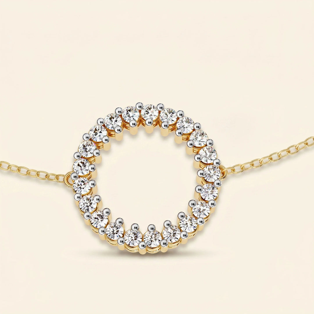 Round Open Circle Bracelet