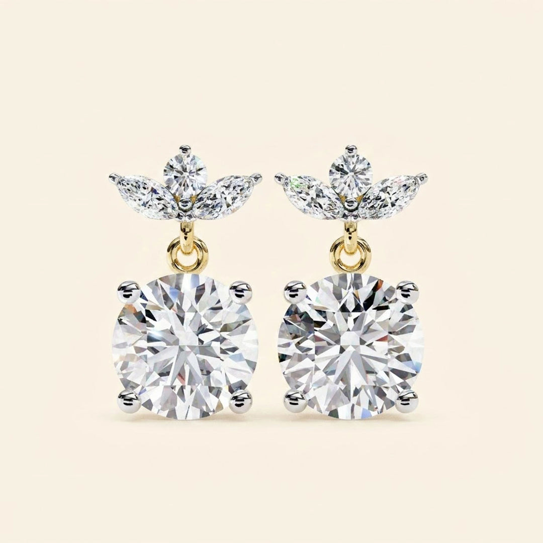 Floral Drop Earrings