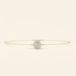 Load image into Gallery viewer, Round Halo Bracelet
