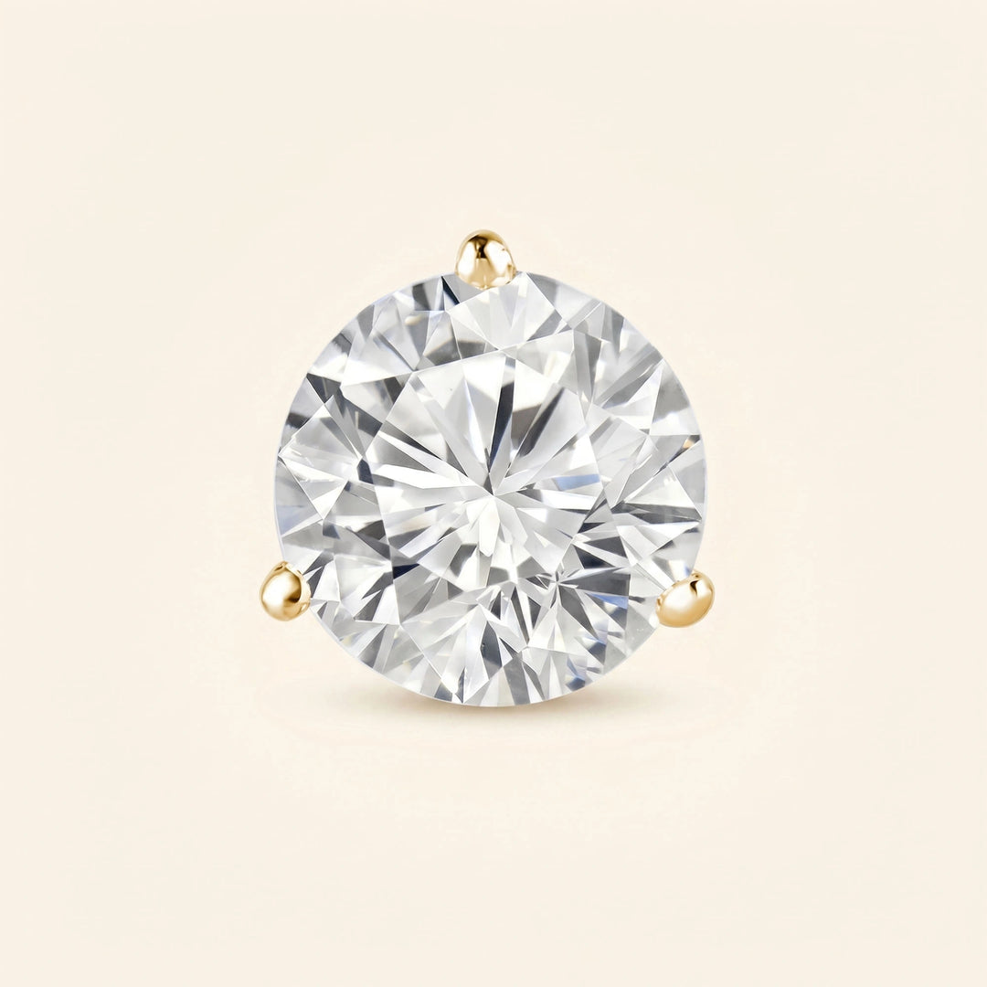 Solitaire Studs Earrings