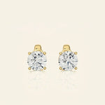 Load image into Gallery viewer, Round Stud Earrings
