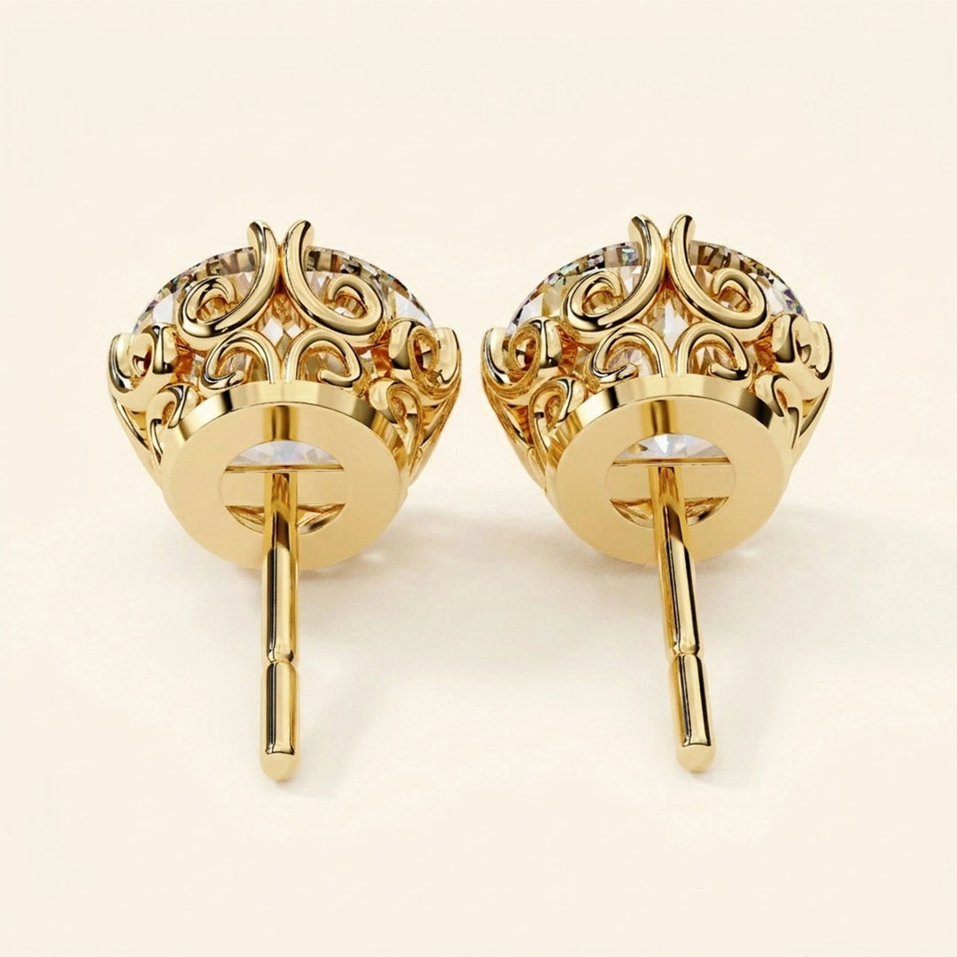 Filigree Stud Earrings