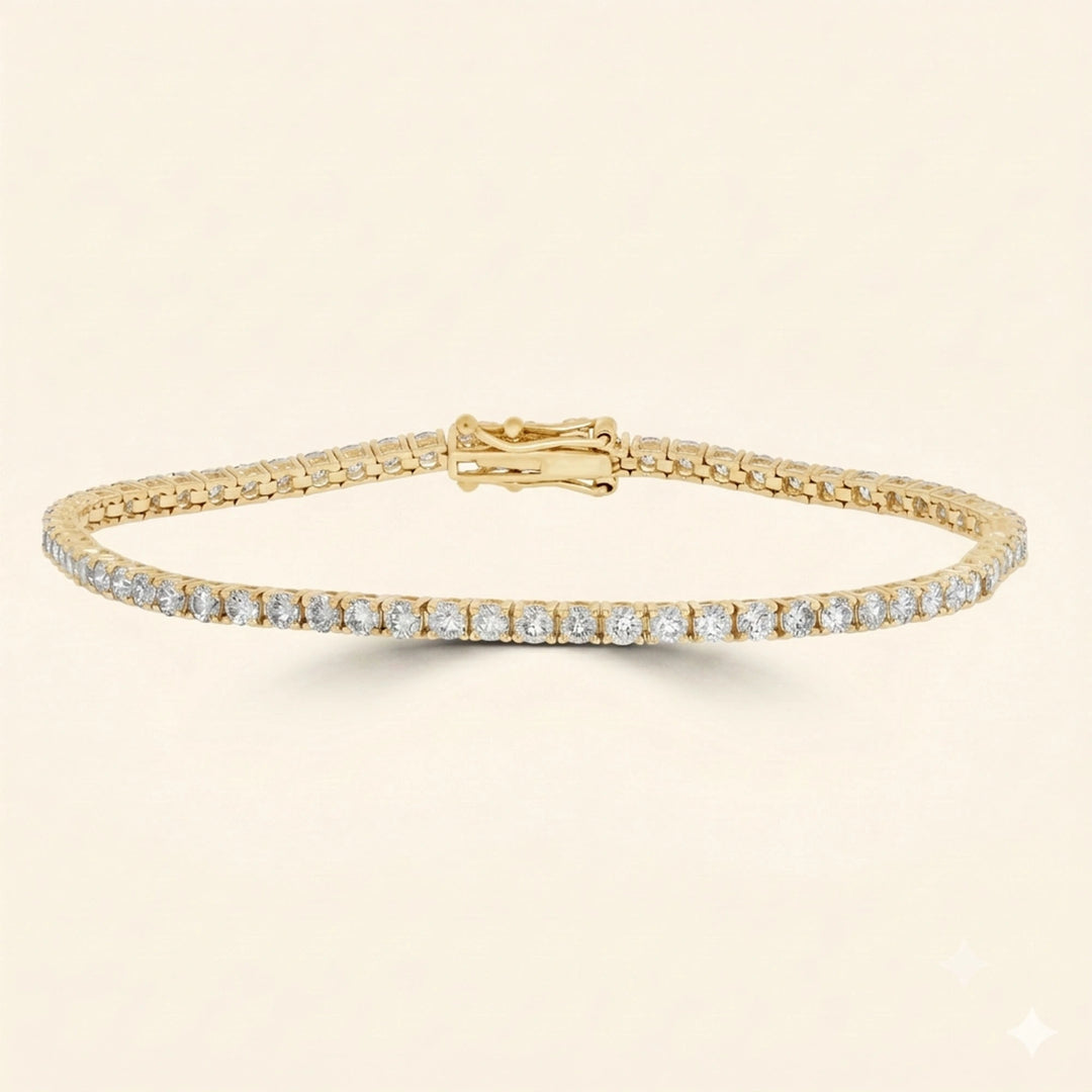 Prong Set Tennis Bracelet