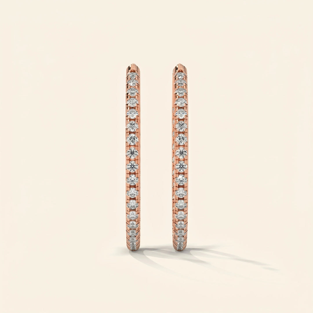 Hoop Clip On Earrings