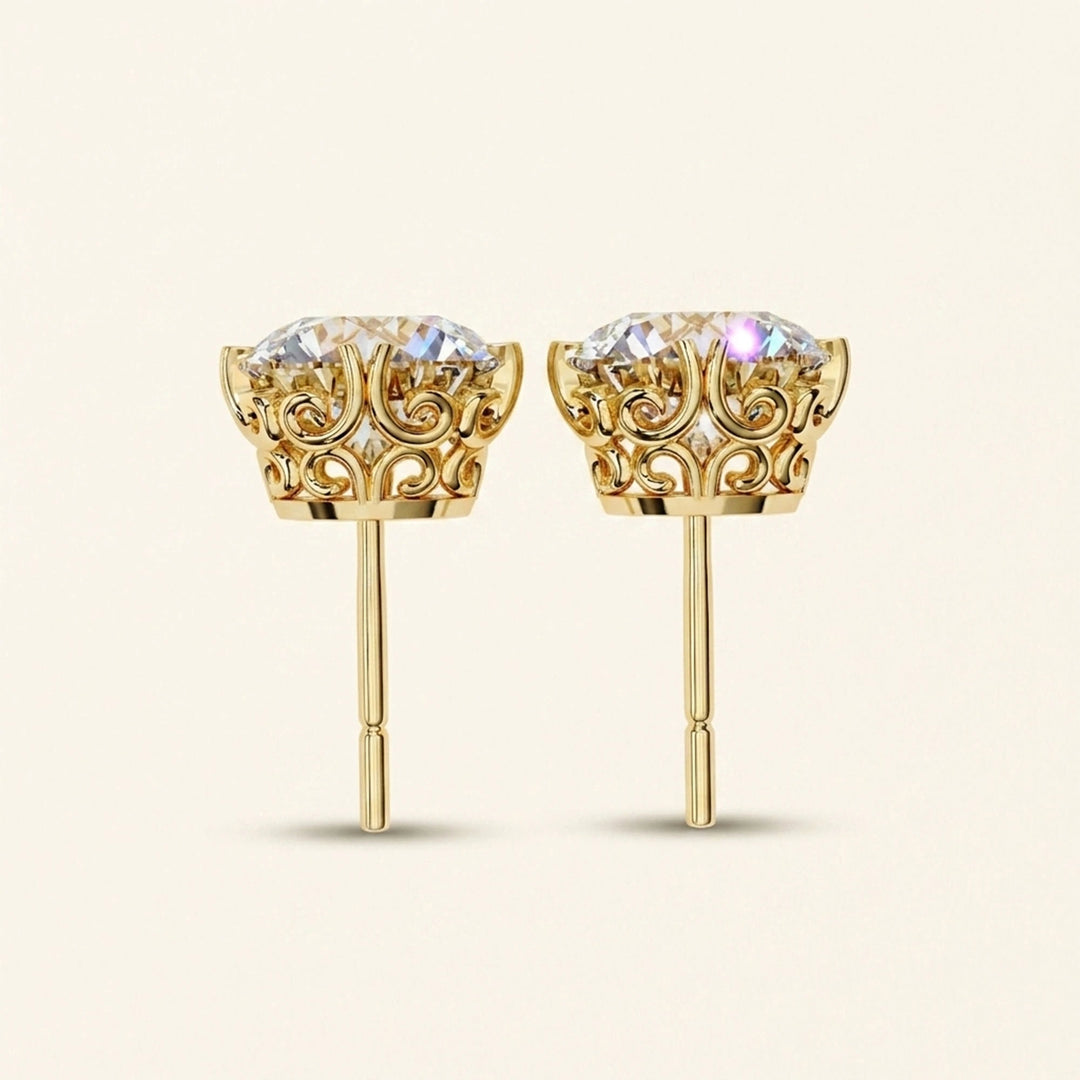 Filigree Stud Earrings