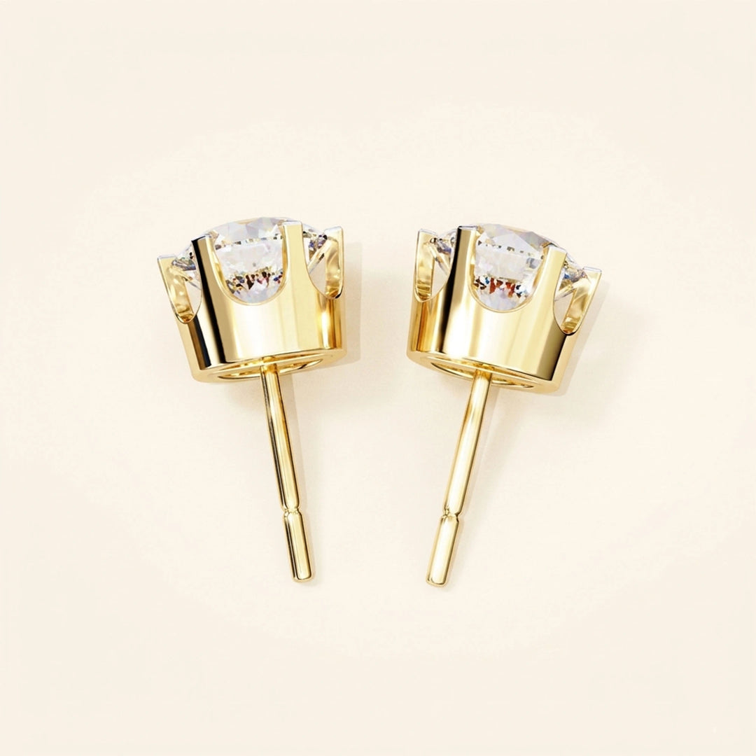 Stud Flat Gack Earrings