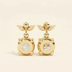 Load image into Gallery viewer, Floral Drop Earrings
