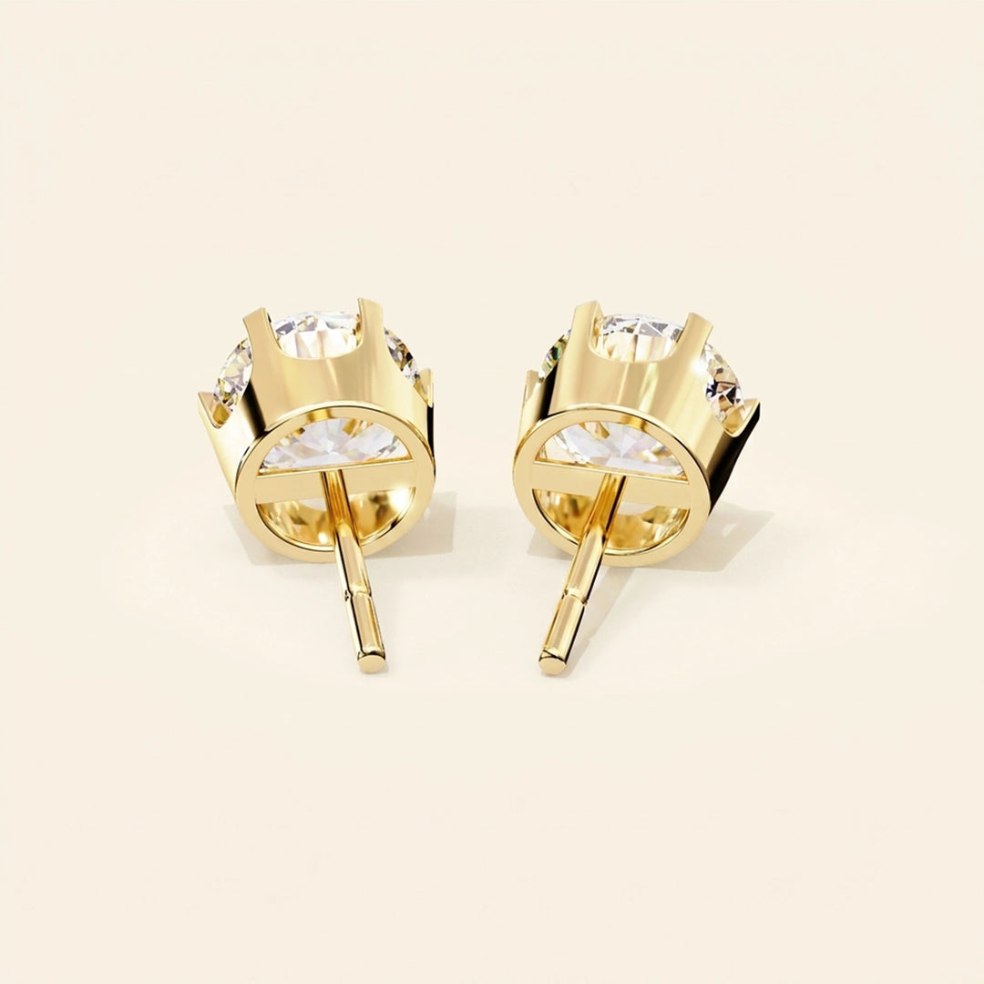 Stud Flat Gack Earrings