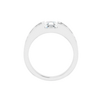 Load image into Gallery viewer, 1 Carat Asscher Cut Tension Set Moissanite Ring for Men
